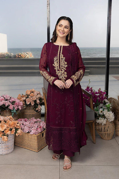 Elegant Maroon Pakistani Dress with Dupatta | Perfect for Weddings and Festive Occasions